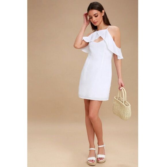 BB Dakota 'Kaless' Off-the-Shoulder Dress - Picture 1 of 4